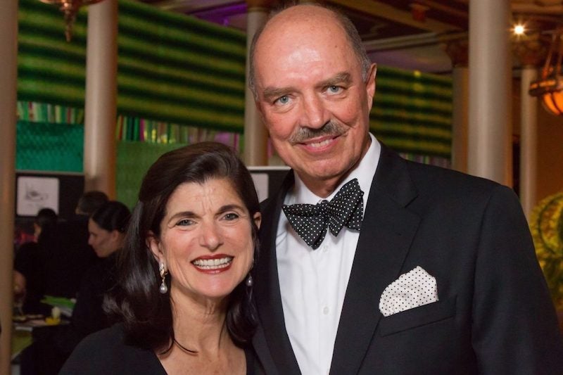 Luci Baines Johnson, Ian Turpin Support Gerontology, COVID-19 Care